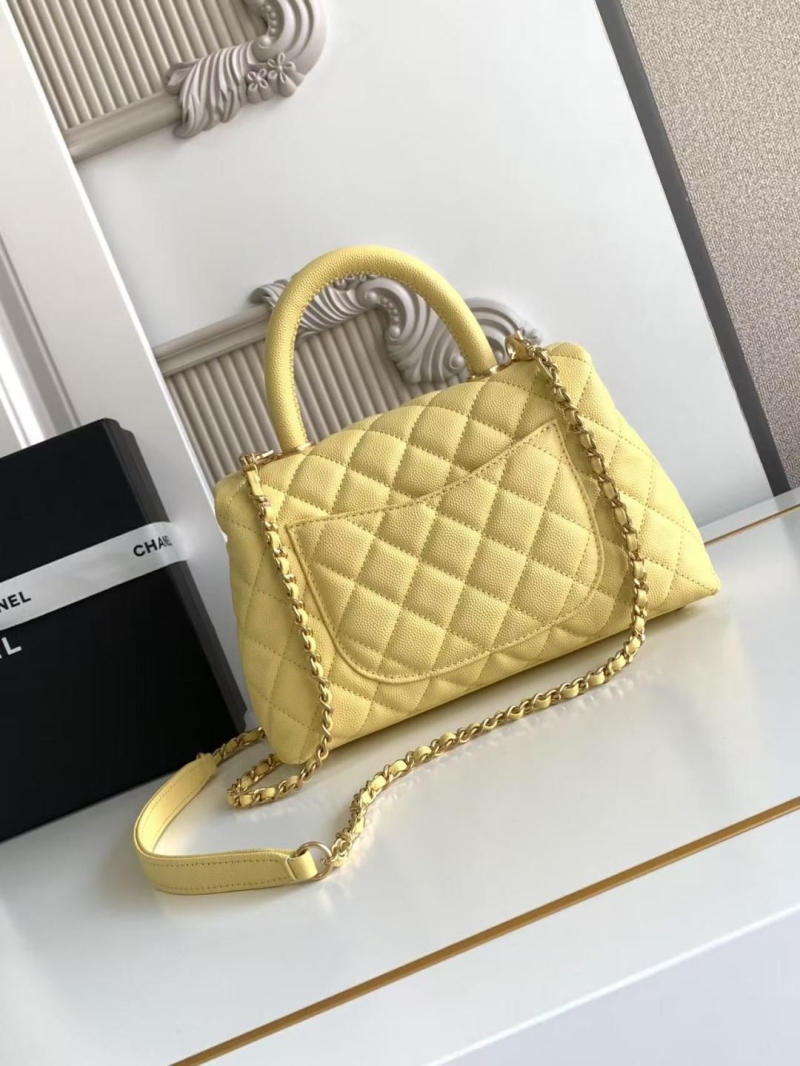 Ch**el top handle bags